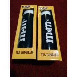 M&M's tea tumbler € 17,50 per stuk nieuw