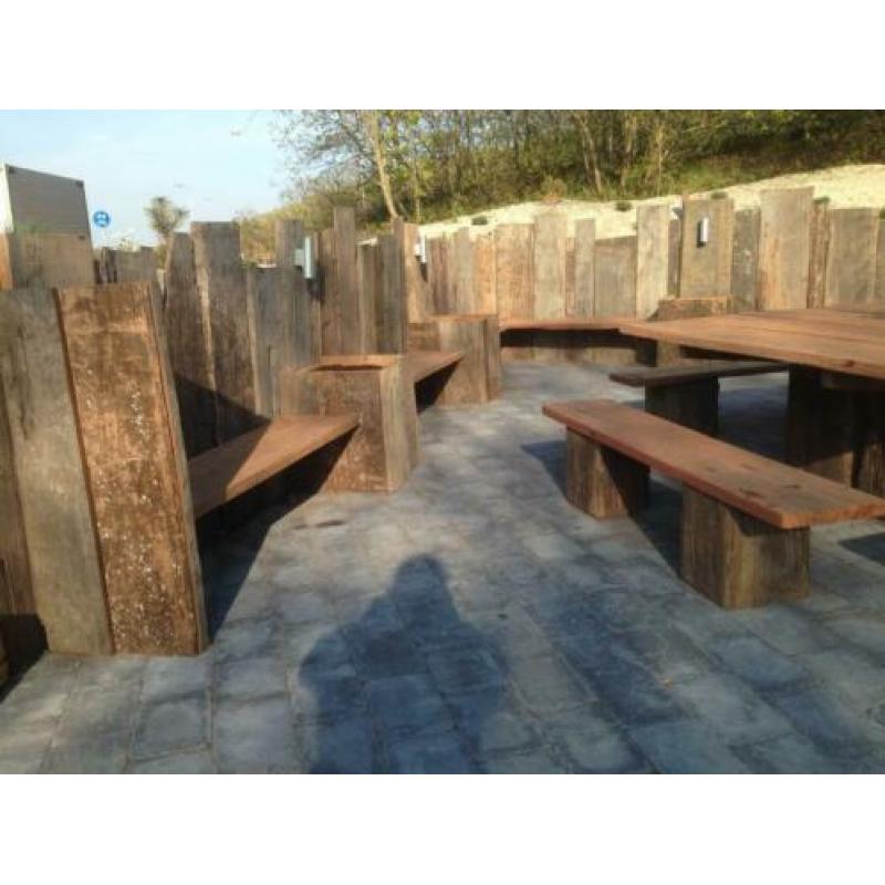 Aanmeerpalenhout, Sloophout, Steigerhout 5000m2+++