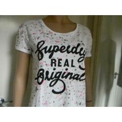 SUPERDRY apart mooi shirt MAAT S ALS NIEUW
