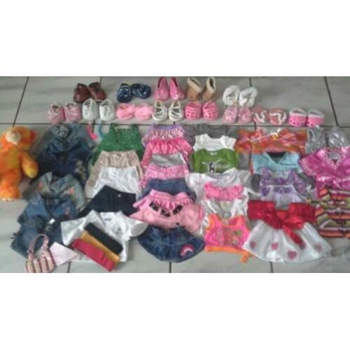 Build a Bear met superveel kleren en schoenen