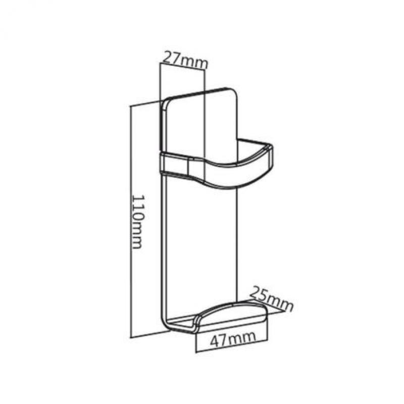 Magnetische houder voor afstandsbediening Maclean MC-755