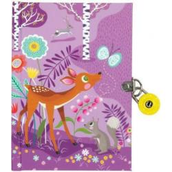 Mudpuppy dagboek bosdieren forest dairy met slot