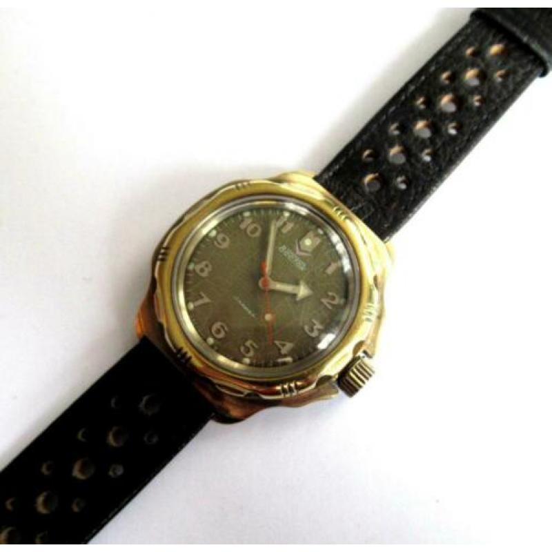 VOSTOK vintage water resistent mechanisch heren horloge '80