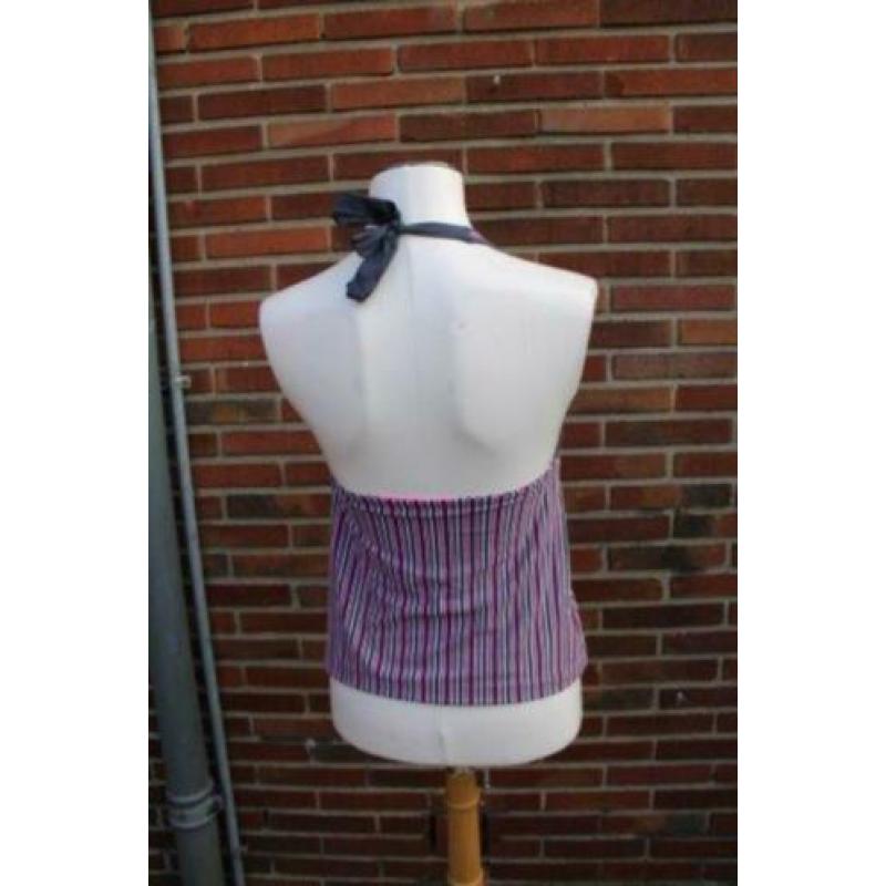 Tankini bovenstuk roze/grijs mt S AANBIEDING