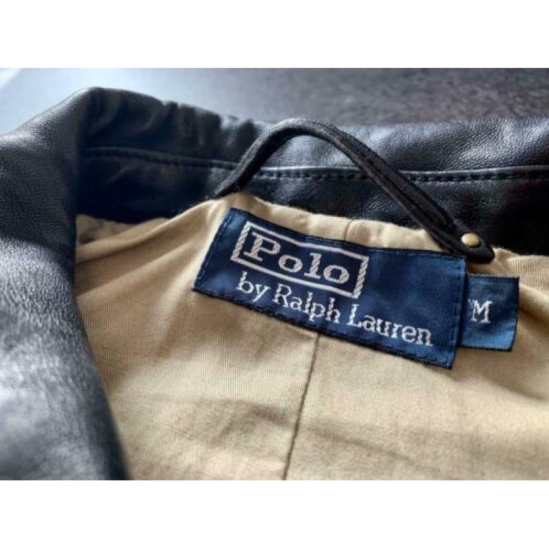 Leren jas Polo Ralph Lauren maat M