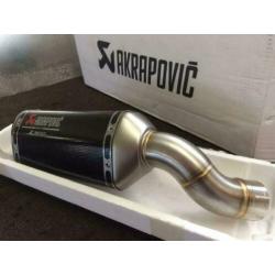 Akrapovic carbon uitlaat demper Kawasaki Z900 2017 2018 2019
