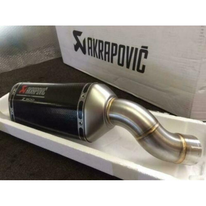 Akrapovic carbon uitlaat demper Kawasaki Z900 2017 2018 2019