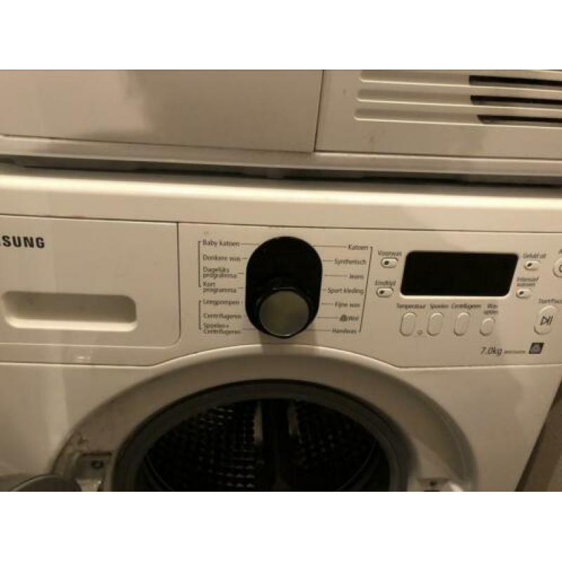 Wasmachine en droger Samsung werkend