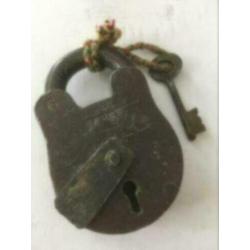 6 x Brocante slot met sleutel -- prijs per stuk
