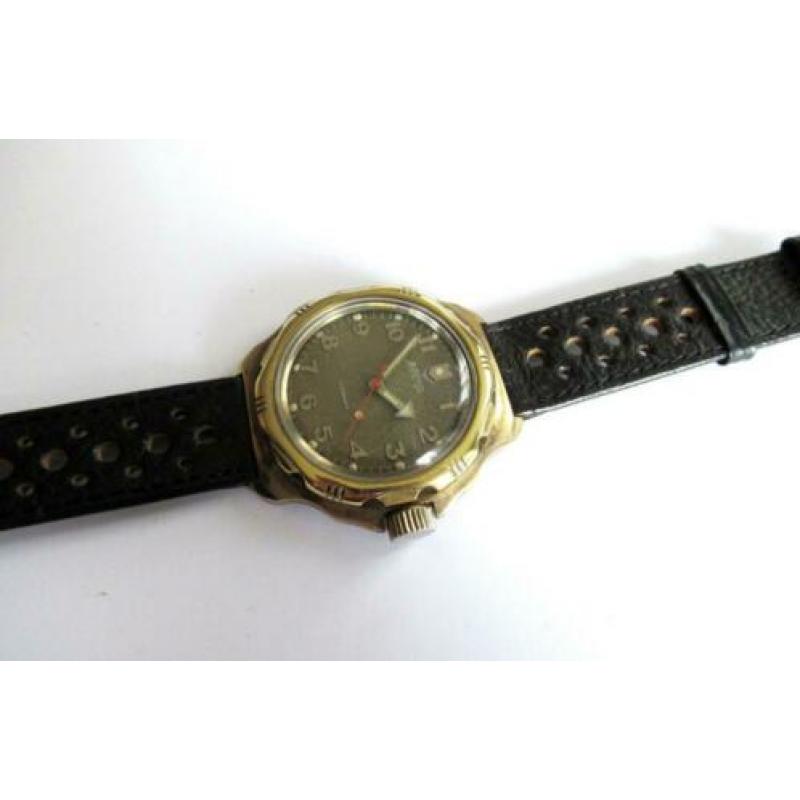 VOSTOK vintage water resistent mechanisch heren horloge '80
