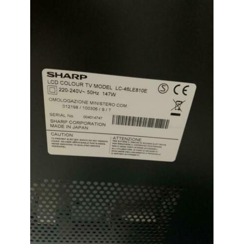 Sharp AQUOS Tv zwart