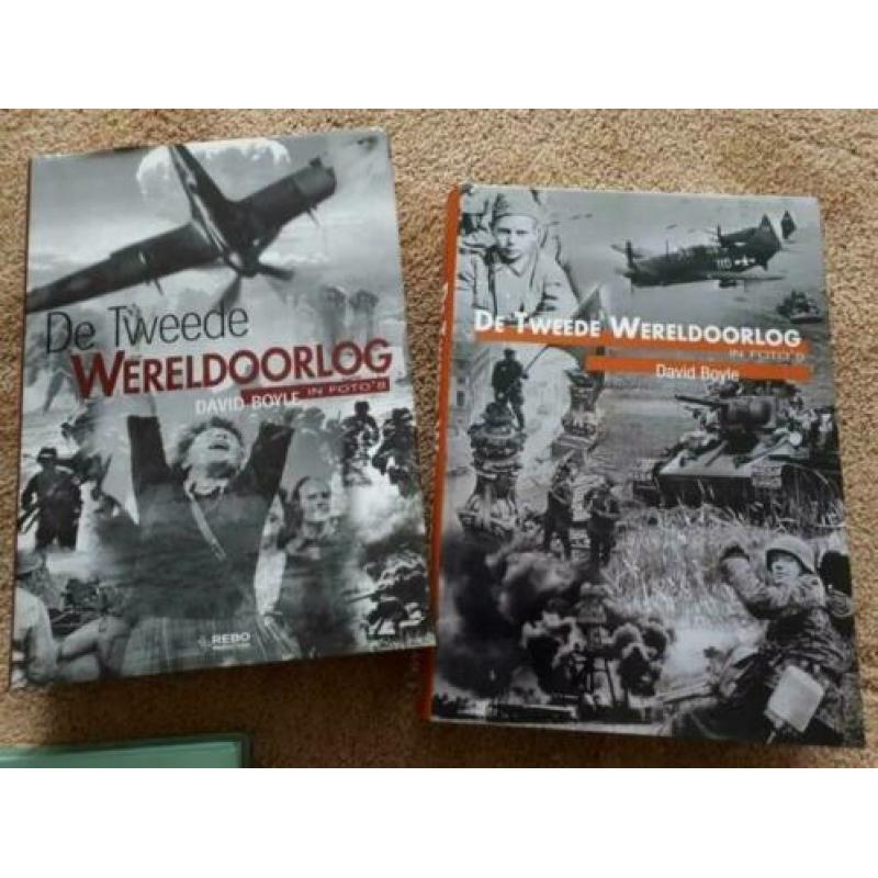 5 mooie dikke en zware boeken over de oorlog