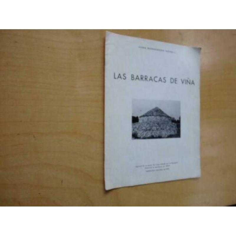 Las Barracas de Vina Provincia de Barcelona No 98-99 1976