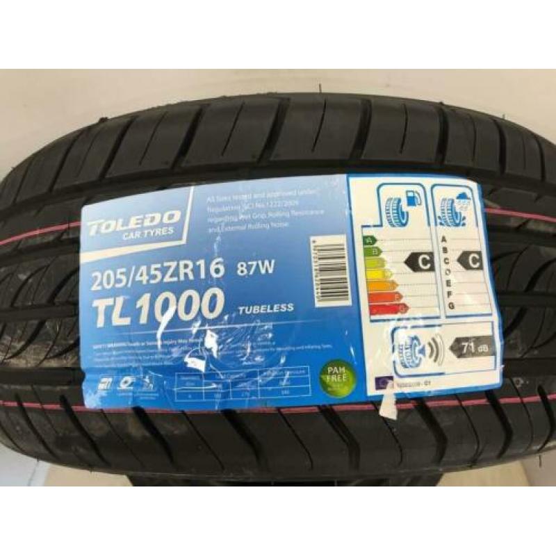 Nieuw 205/45r16 205/45zr16 205/45 zr16 r16 205/45/16 2054516