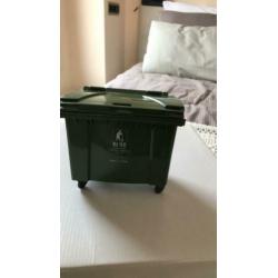 Afvalcontainer voor een poppenhuis
