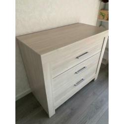 Driedelige Babykamer grijs