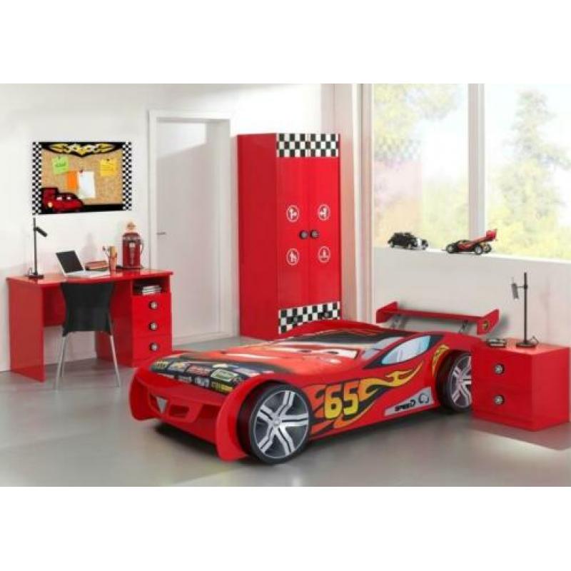 Le Mans | Tienerkamer | Autobed | Bureau | Kast