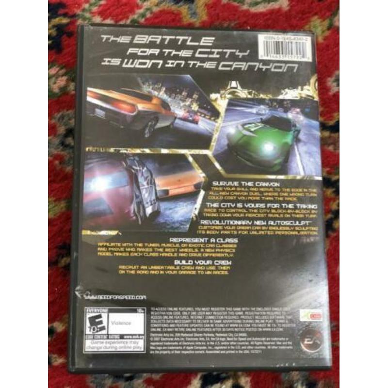 Need For Speed Carbon voor de Apple Macintosh Retro Games