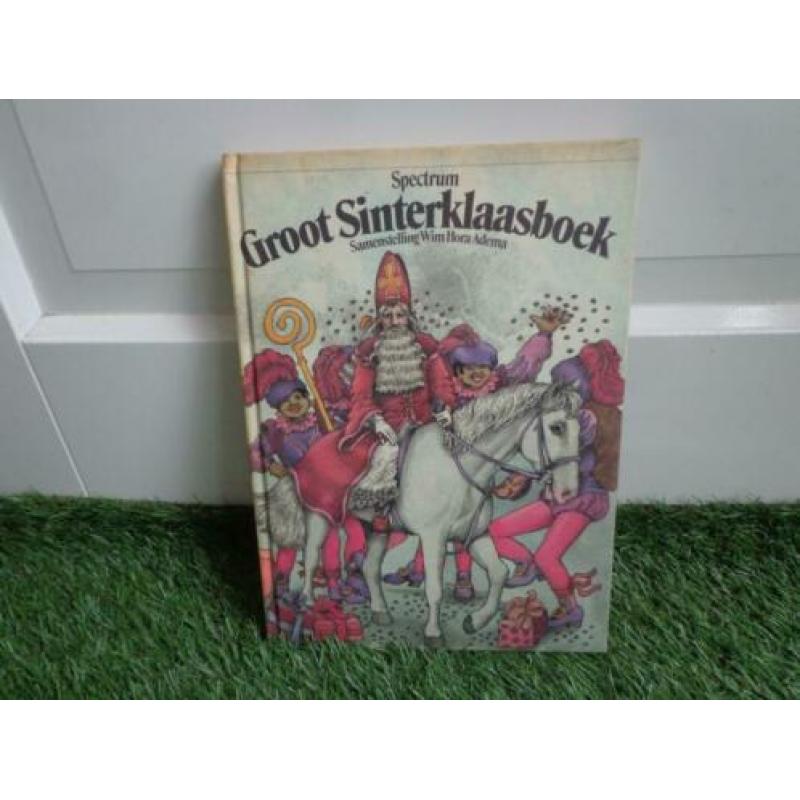 Vintage Groot Sinterklaas boek,diverse verhalen Zwarte Piet