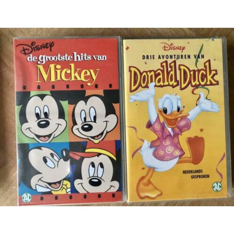 Vintage video’s van Walt Disney!