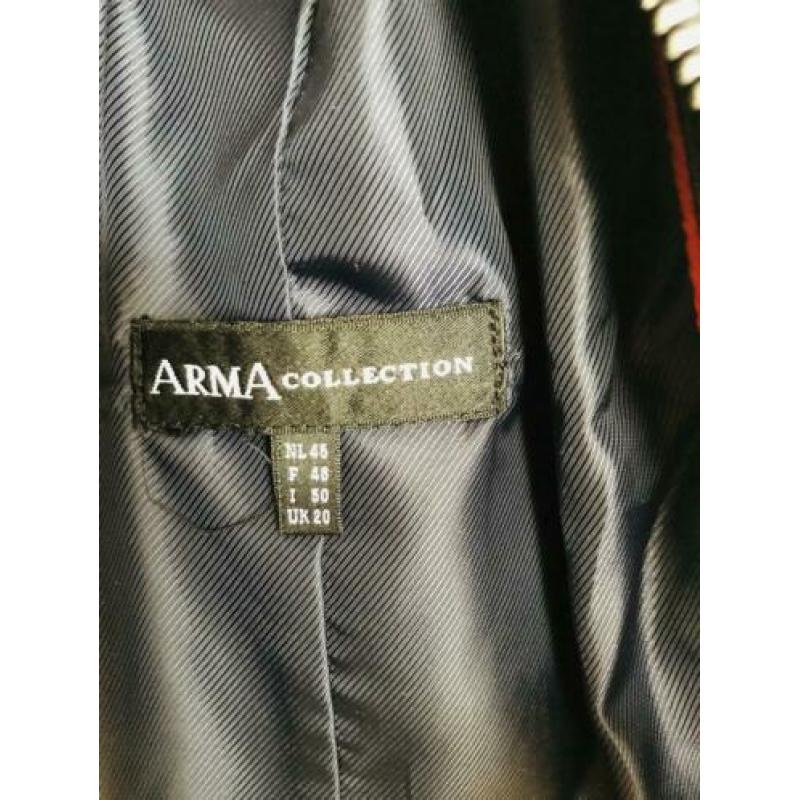 Leren jas van Arma maat 46