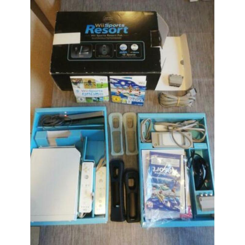 Complete Wii in doos + accessories