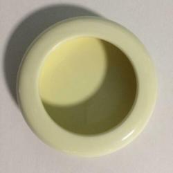 HEWI Kunststof Schuifdeurkom Diameter: 75 mm. Creme