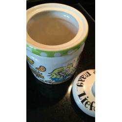 Mooie voorraadpot of koektrommel van Blond