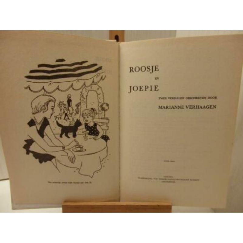 Roosje en Joepie - door Marianne Verhaagen. Boek met harde k