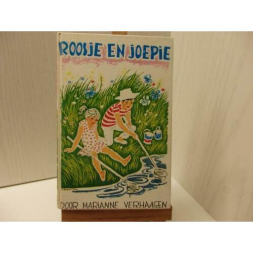 Roosje en Joepie - door Marianne Verhaagen. Boek met harde k
