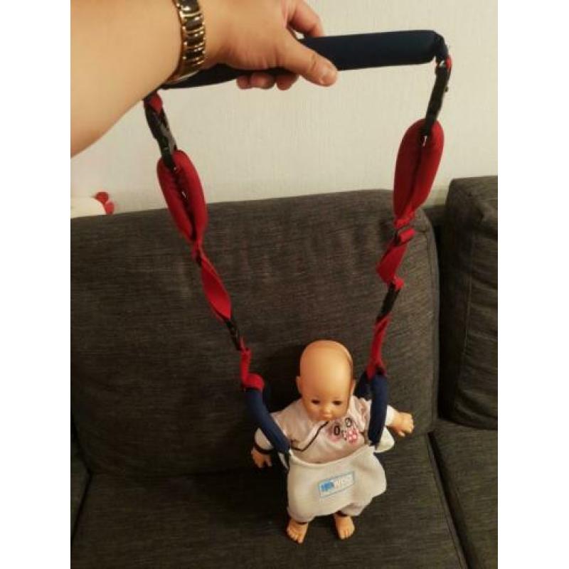 baby loopharnas met valbeschermer in vorm van bij