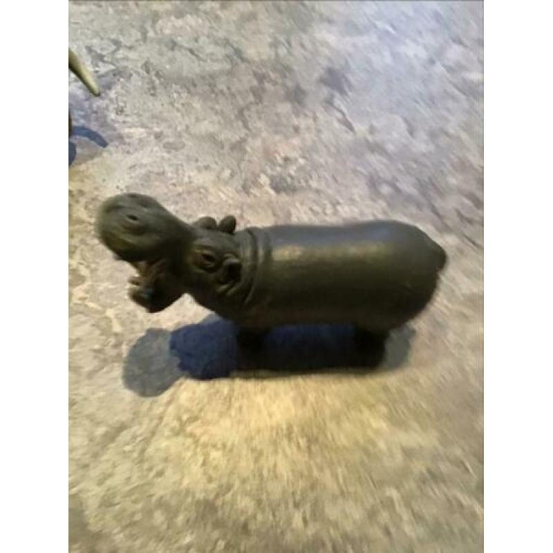 Schleich olifant en nijlpaard