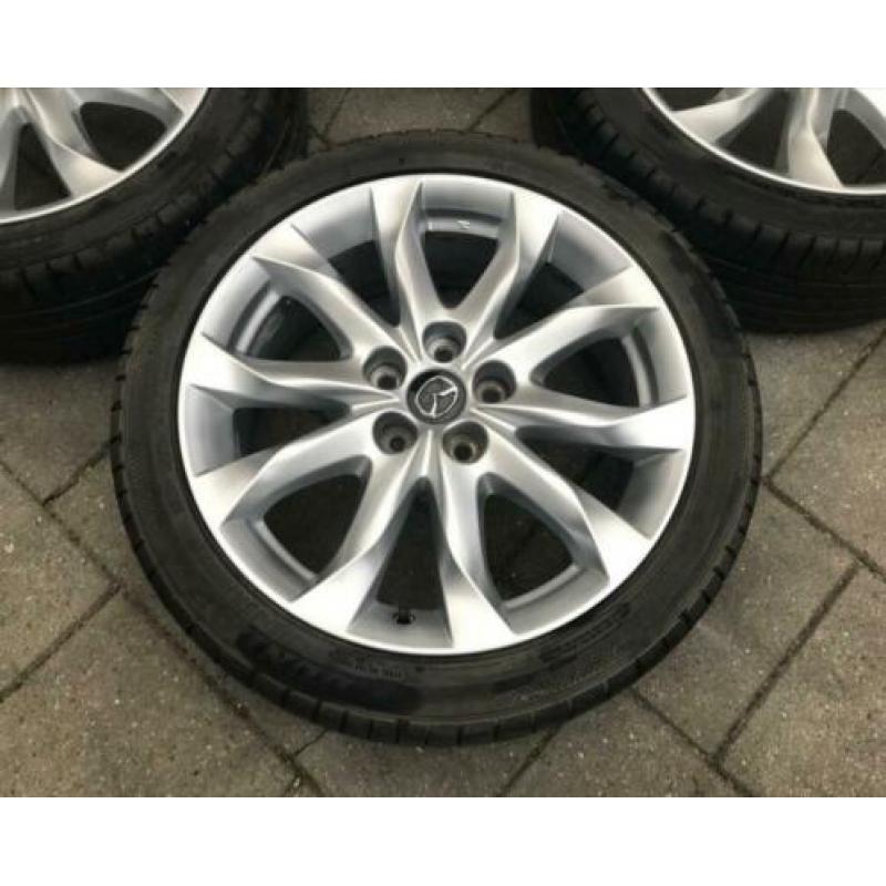 ? 18” Originele Mazda 3 2013+ GTM Velgen met Banden 5x114,3