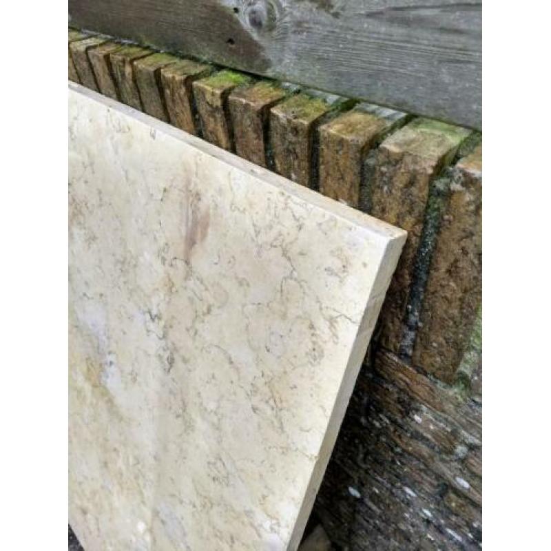 Marmer blad / plaat geel 115 x 76 x 3 cm, natuursteen