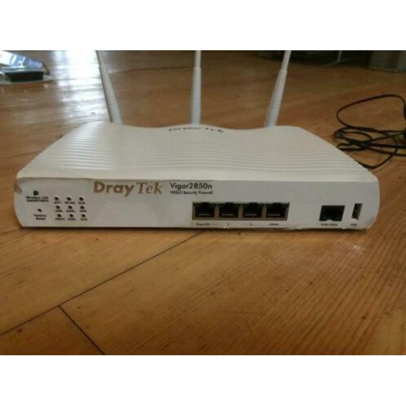Wifi modem en router DrayTek Vigor 2850n annex A