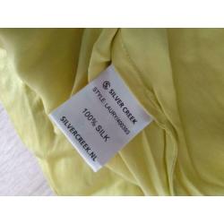 Zijden top tuniek Zilver Creek XL