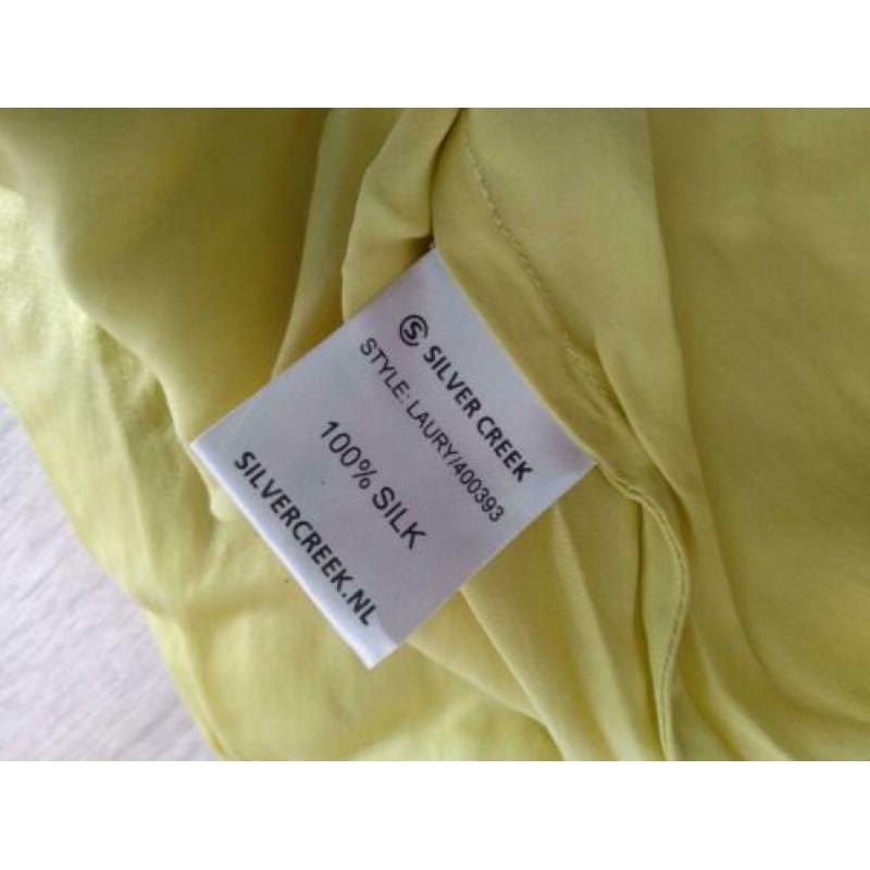 Zijden top tuniek Zilver Creek XL