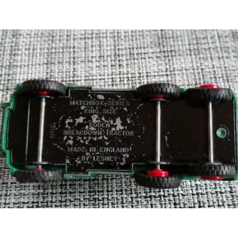 Matchbox King Size nr.12 Foden Breakdown Tractor