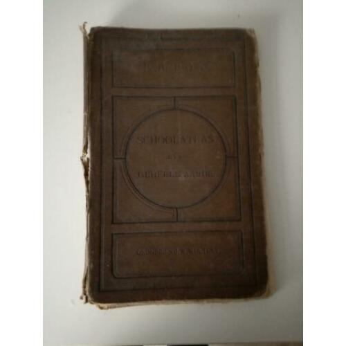 Bos Schoolatlas Der Geheele Aarde