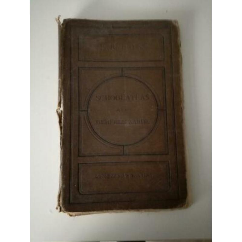Bos Schoolatlas Der Geheele Aarde