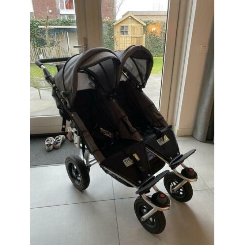 Dubbele/duo/twin kinderwagen (Twinner Twist Duo, TFK)