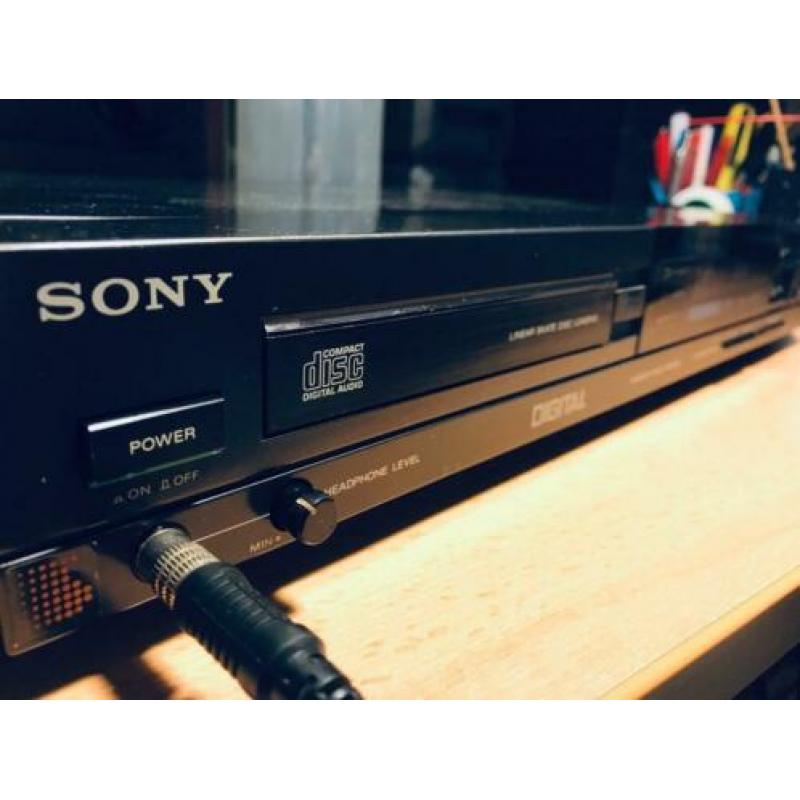 Sony CDP 70 (es) cd speler 1985