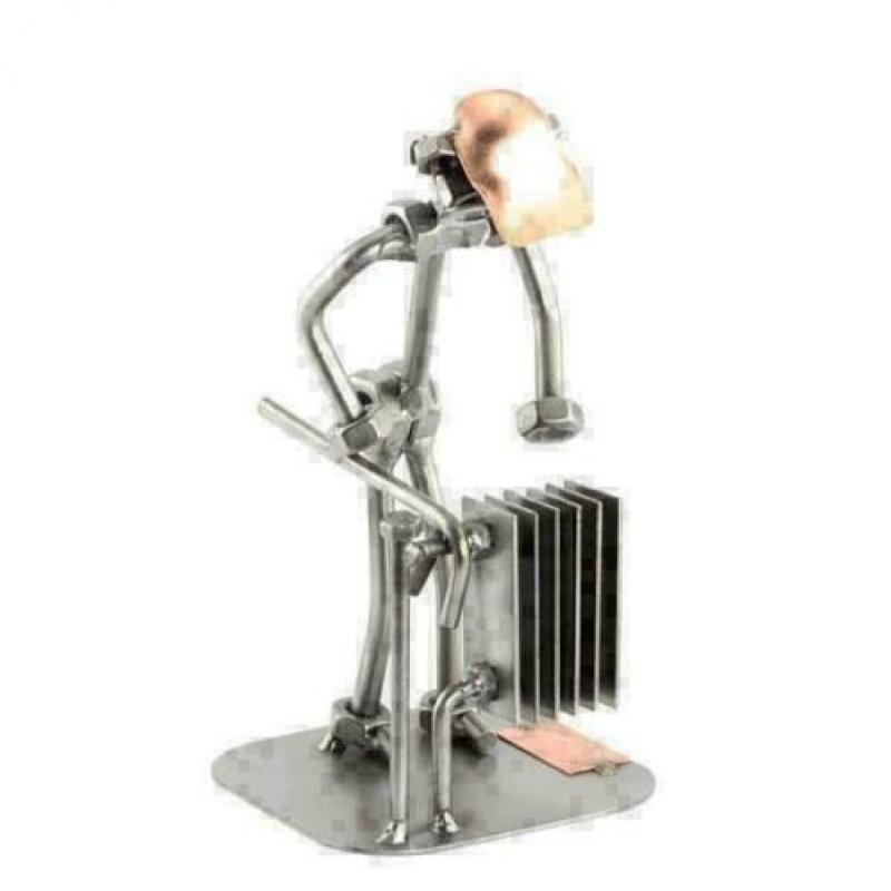 Verwarmingsmonteur - installateur, radiator, beeldje, cadeau