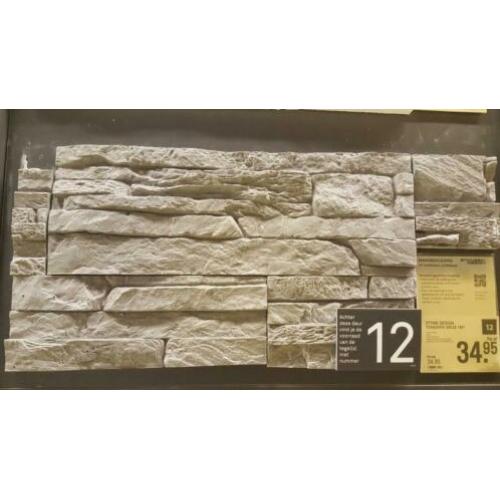 Tenerife wandbekleding nieuw 5 vierkante meter