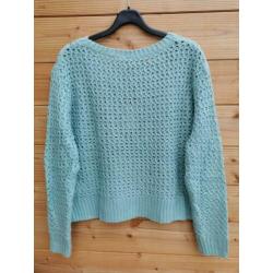 Ann Christine canal blue trui mt. S