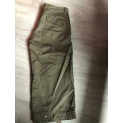 G star driekwart broek groen Mt 30
