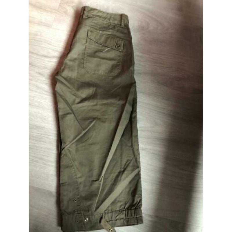 G star driekwart broek groen Mt 30