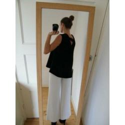 Minimalistische asymmetrische top van Malaika Raiss, mt XS/S
