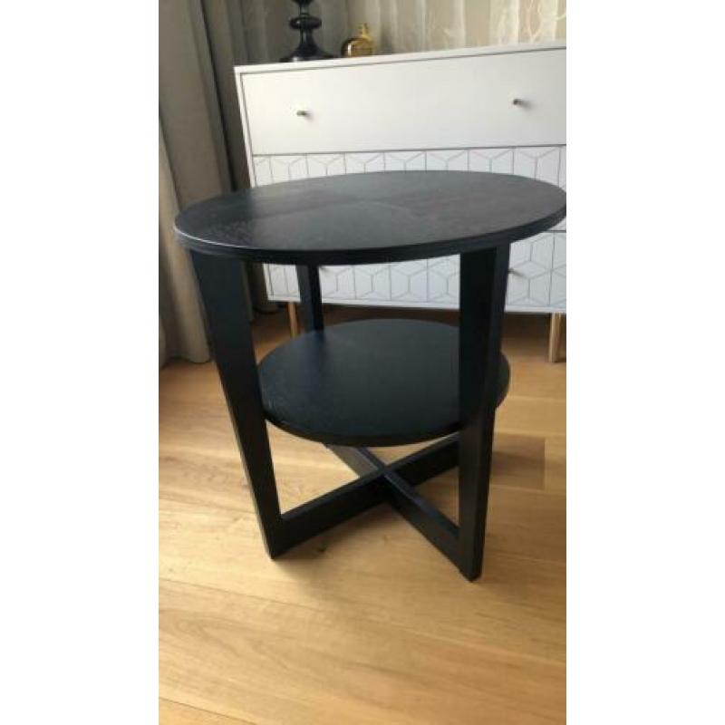Bijzet tafel - donkerbruin fineer