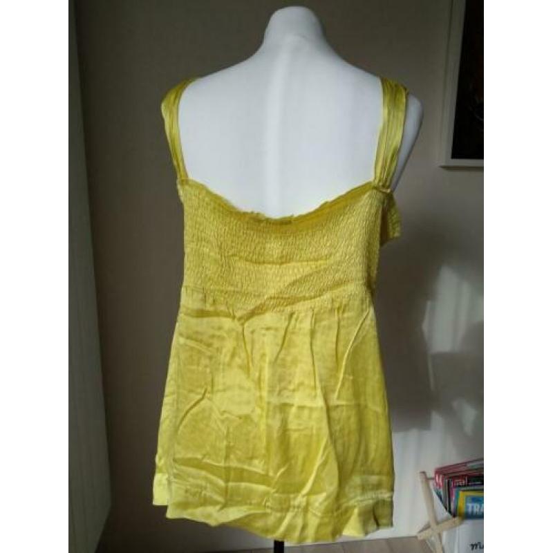 Zijden top tuniek Zilver Creek XL